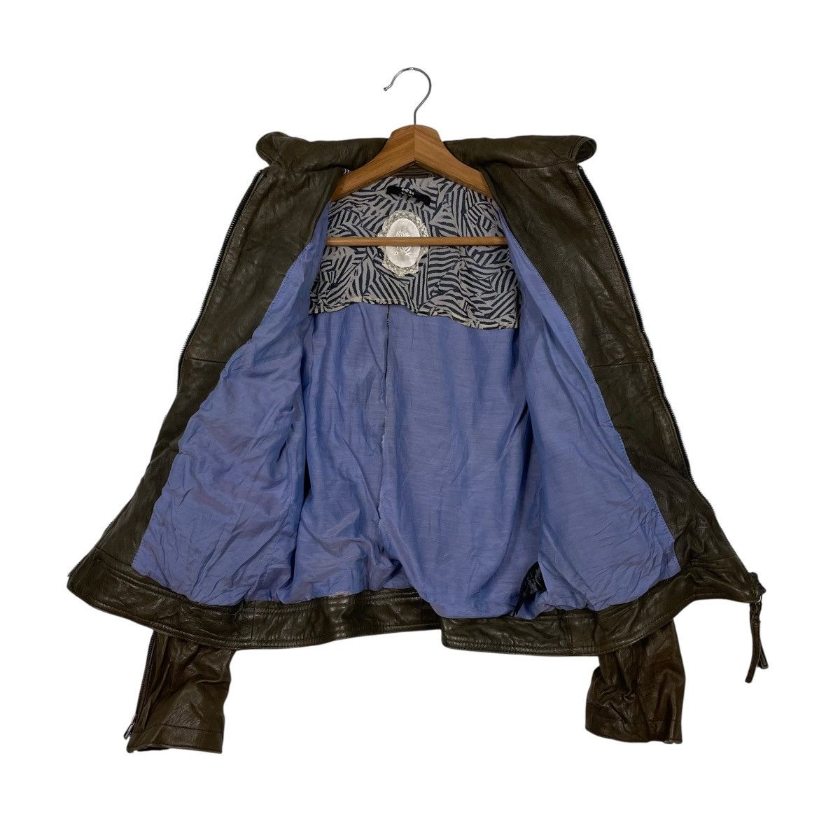 Other Cathy Jane Women Leather Jacket Size M / US 6-8 / IT 42-44 - 11 Thumbnail