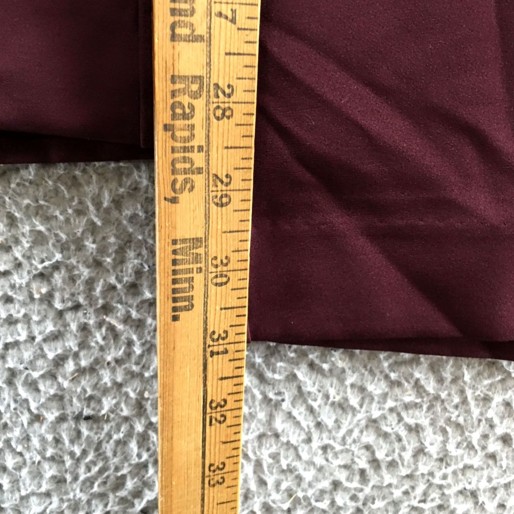 Worthington Worthington Wide-Leg Dress Pants Womens 18 Burgundy High Rise Casual NEW Pants Womens 18 Burgundy High Rise Casual NEW Size 40" / US 18 - 7 Thumbnail