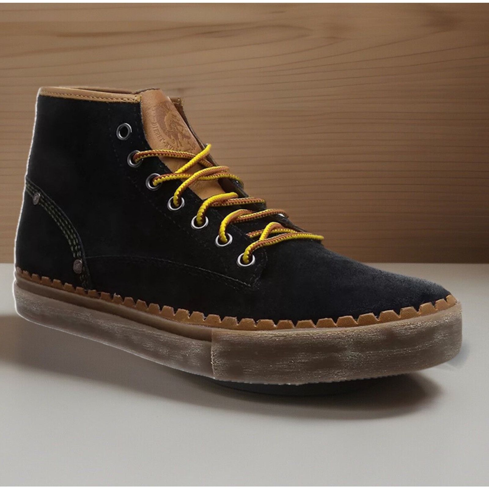 Diesel NWT DIESEL Men's 12 Ankle Boots 'The Pager' WATCHU Leather Size US 12 / EU 45 - 5 Thumbnail