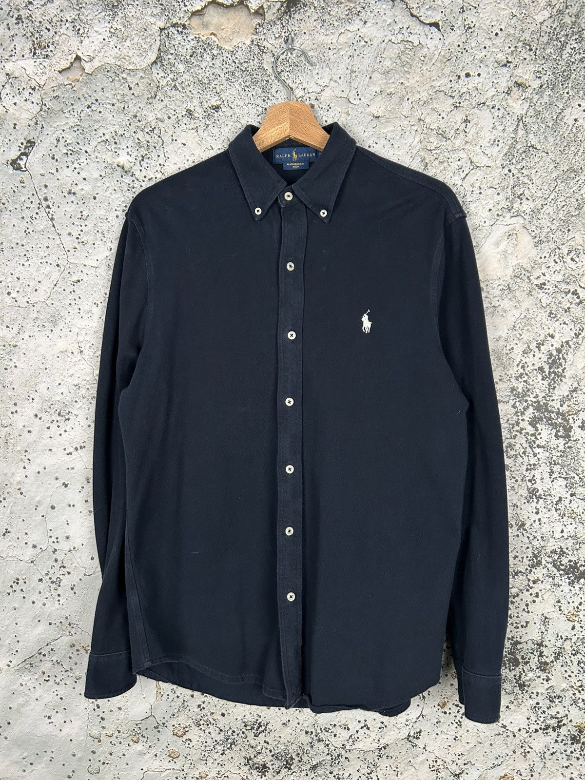 Polo Ralph Lauren Polo Ralph Lauren Navy Shirt Elegant Luxury Basic Classic Size US M / EU 48-50 / 2 - 1 Thumbnail