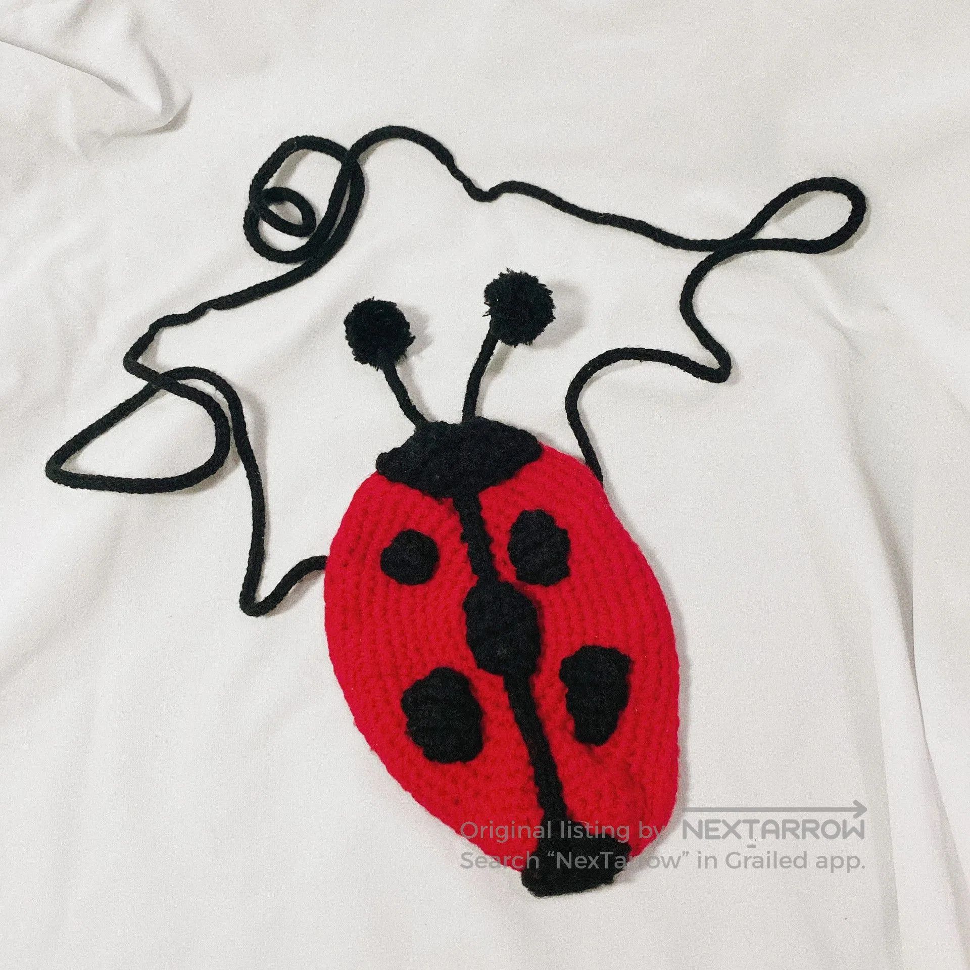 Undercover Undercover Ladybug Knit Bag. Size ONE SIZE - 1 Thumbnail