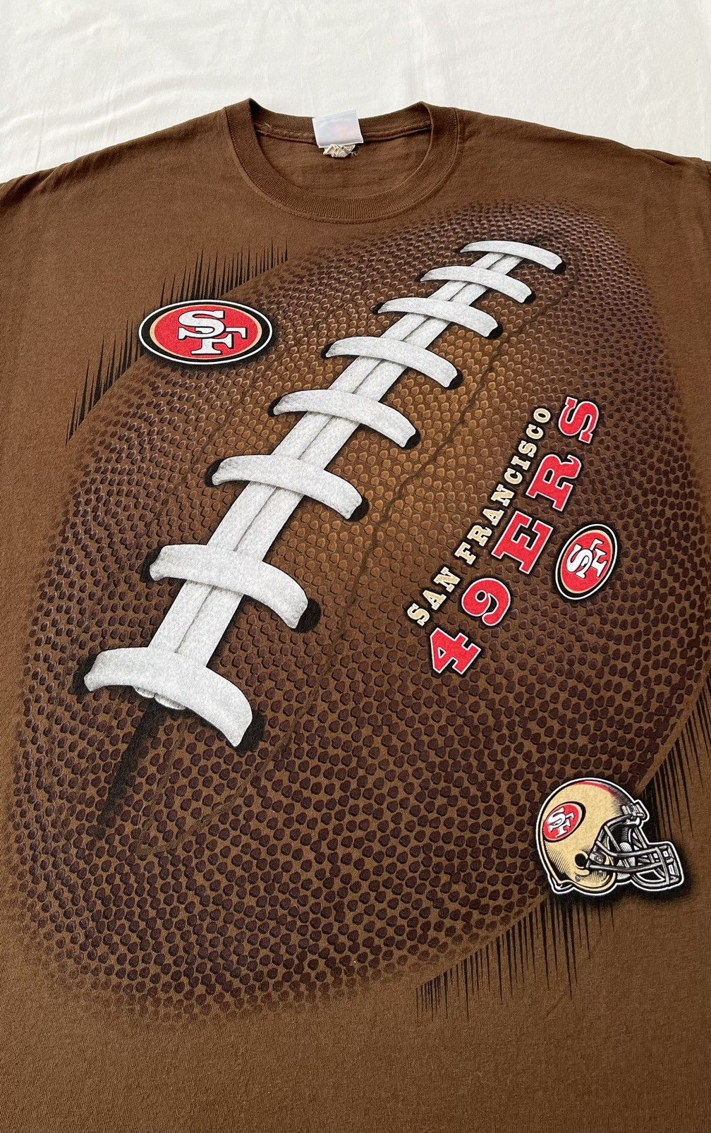 NFL Vintage 2000s San Francisco 49ers NFL Majestic T-shirt Size US XL / EU 56 / 4 - 3 Thumbnail