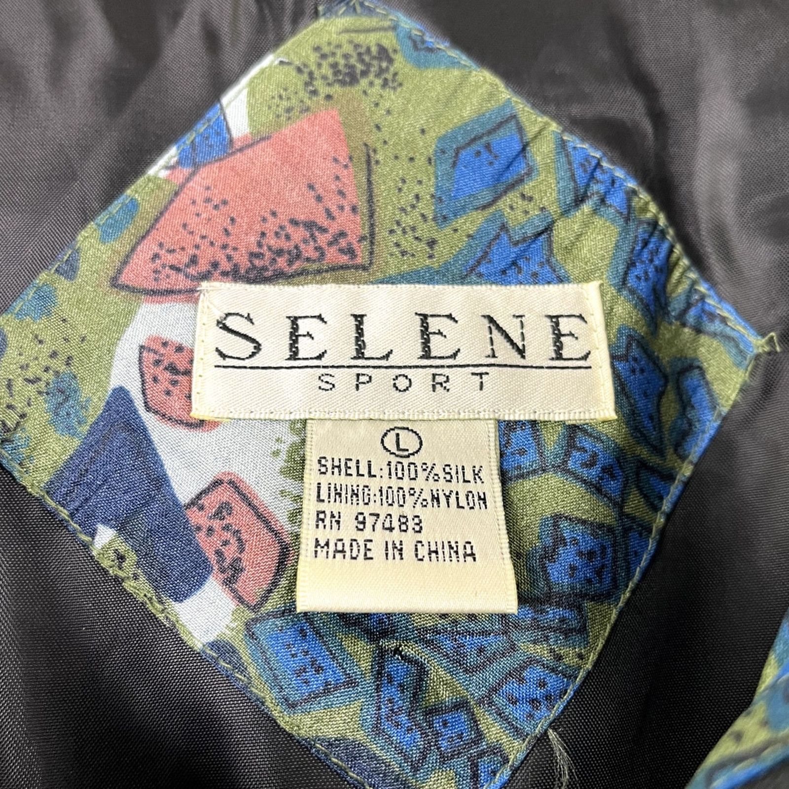 Vintage Women's Vintage Silk Selene Windbreaker L Size L / US 10 / IT 46 - 3 Thumbnail