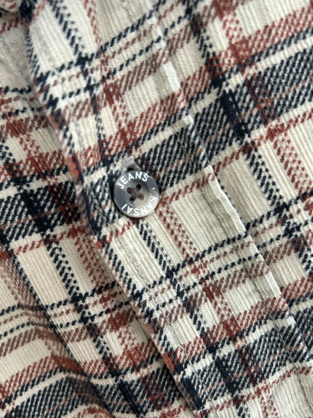 Kansai Yamamoto Kansai Jeans Flannel Shirt Size US L / EU 52-54 / 3 - 5 Thumbnail
