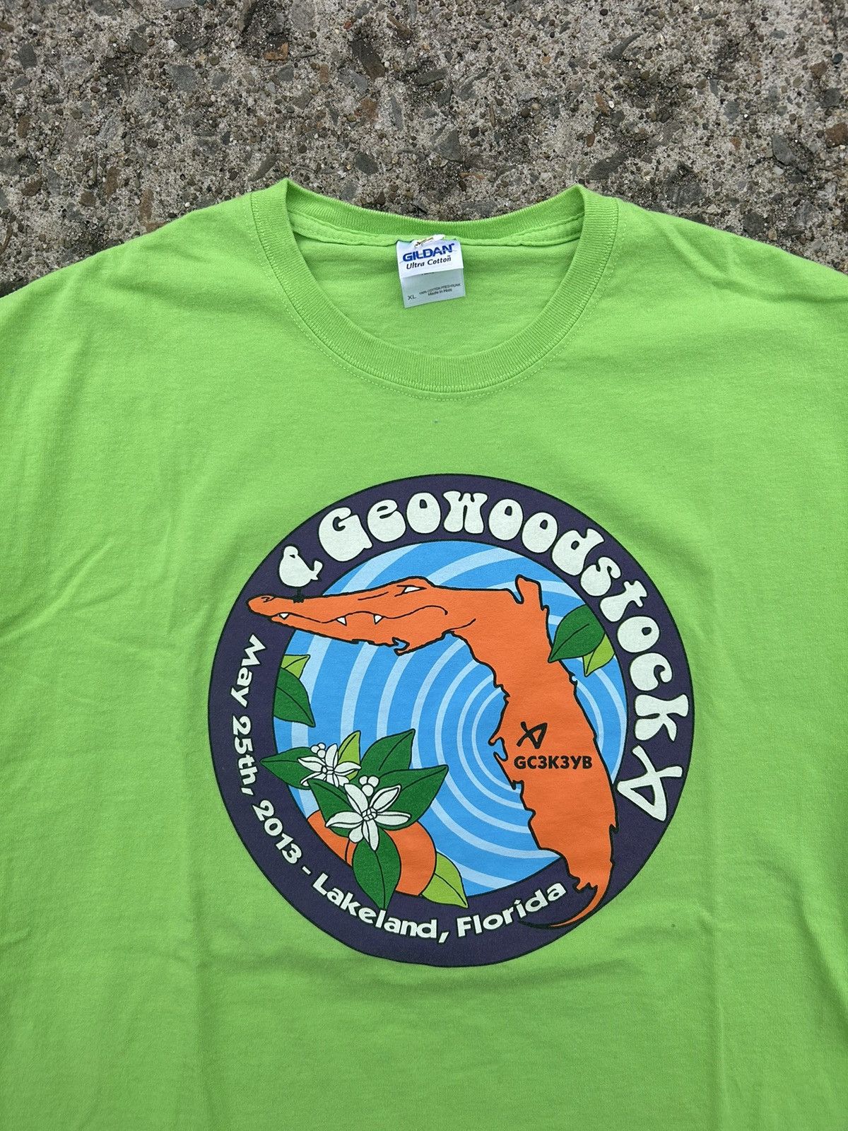 Vintage Geo Woodstock Nature Tee Size US XL / EU 56 / 4 - 2 Thumbnail