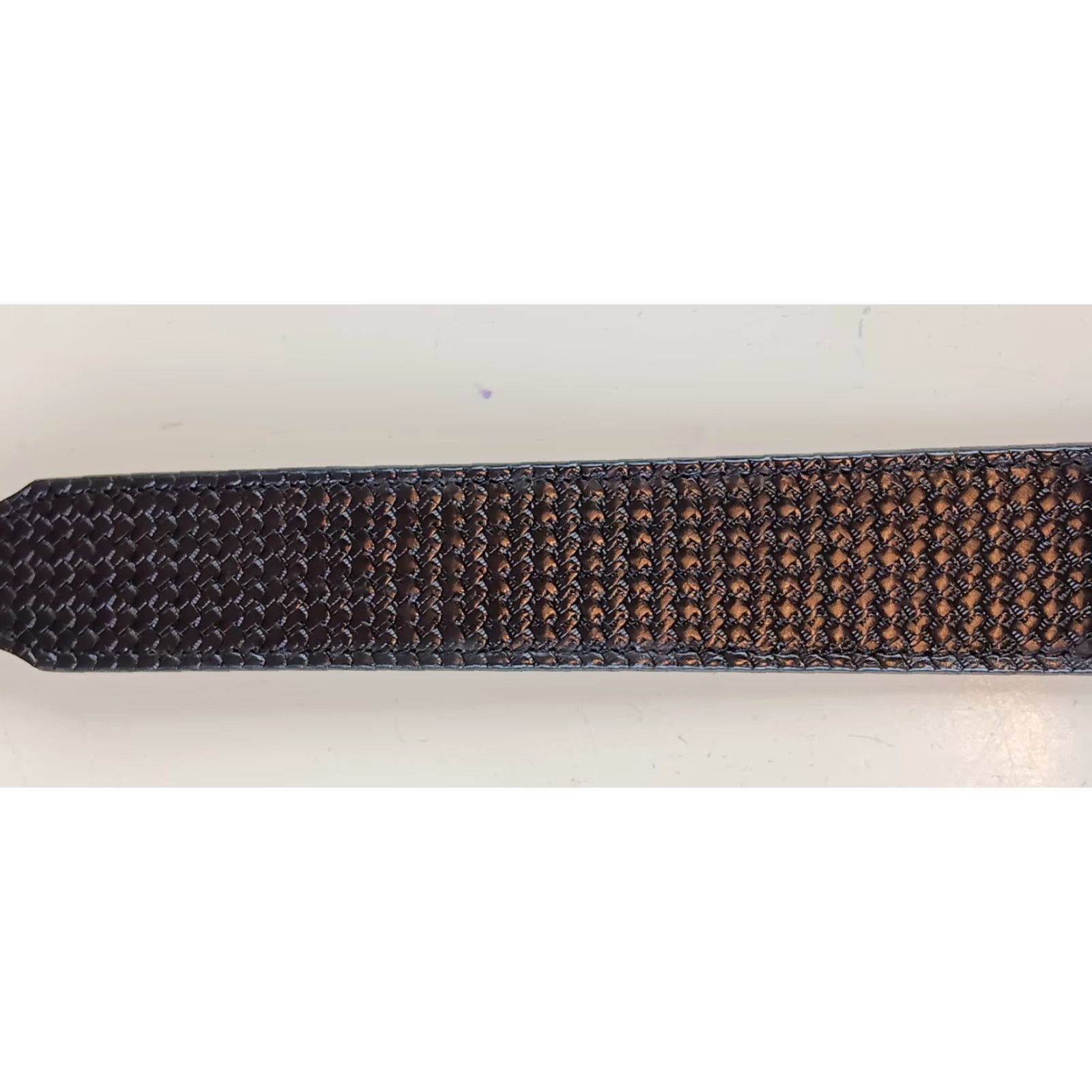 Vintage VINTAGE Tex Tan Belt Unisex 36 Black Genuine Cowhide Leather 021655 Good Condition Size 36 - 3 Thumbnail