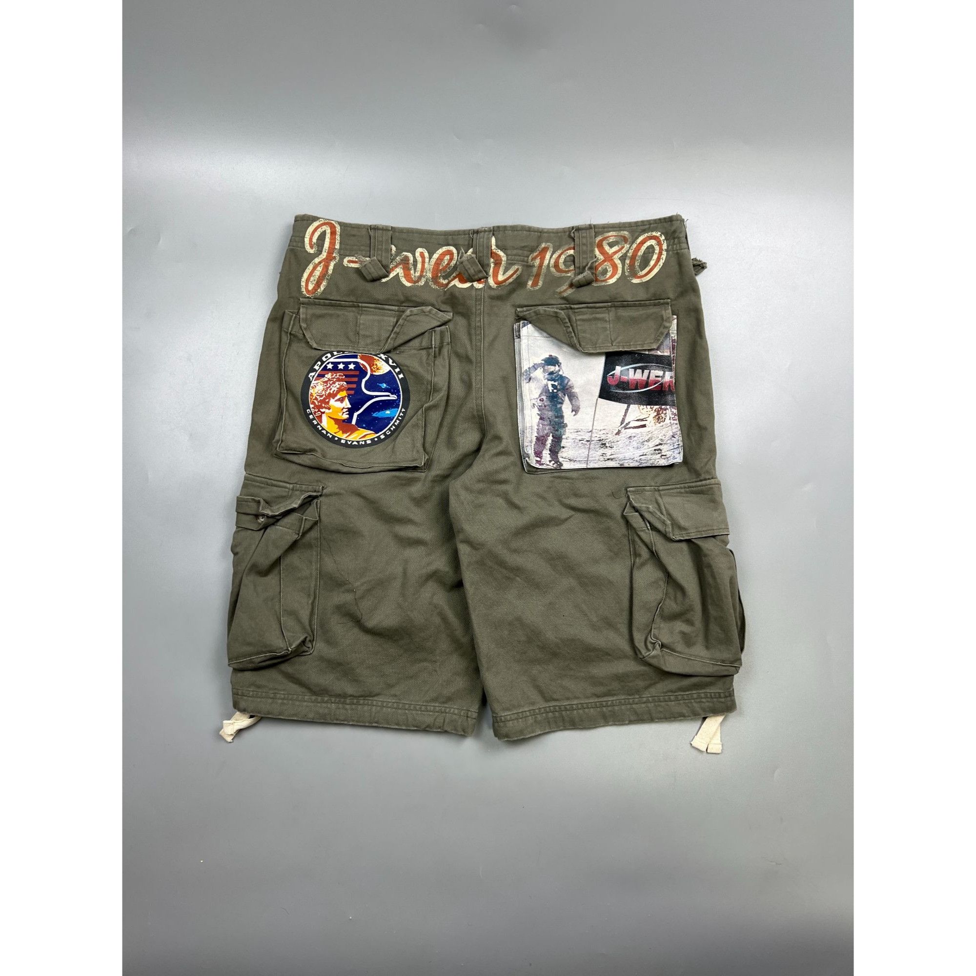 Designer J Wear Apollo Mission Cargo Short (Y0774) Size US 34 / EU 50 - 10 Thumbnail