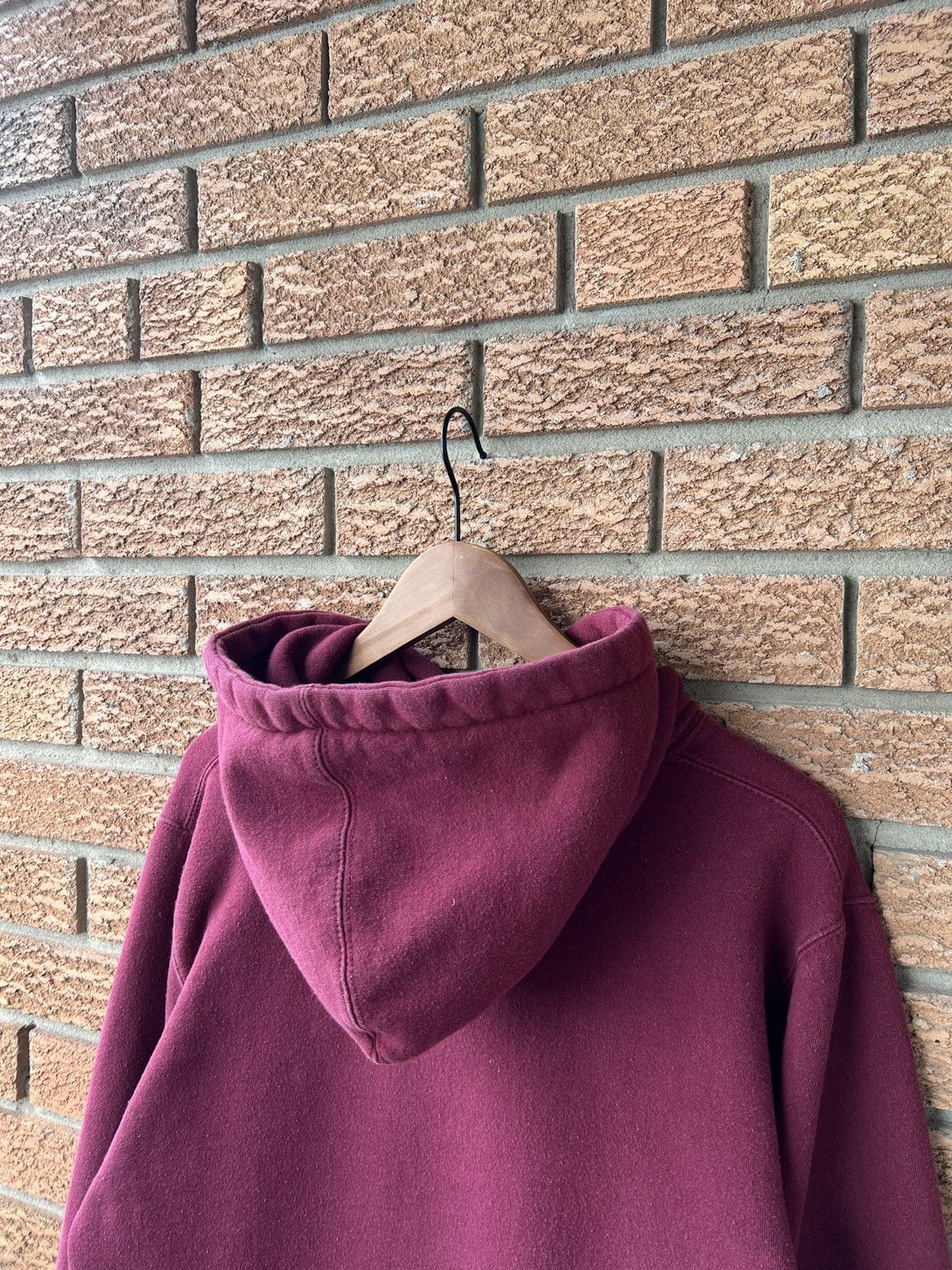 Stussy Stussy Hoodie Box Logo Red Grey Y2K Size US L / EU 52-54 / 3 - 9 Thumbnail