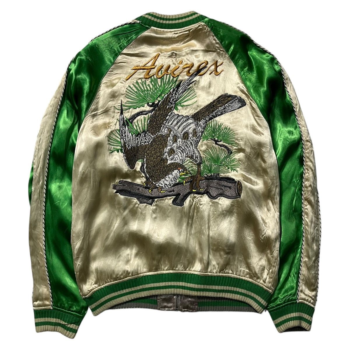 Souvenir Jacket スカジャン FAKEα Official Instagram | 1950s SOUVENIR JACKET Size L