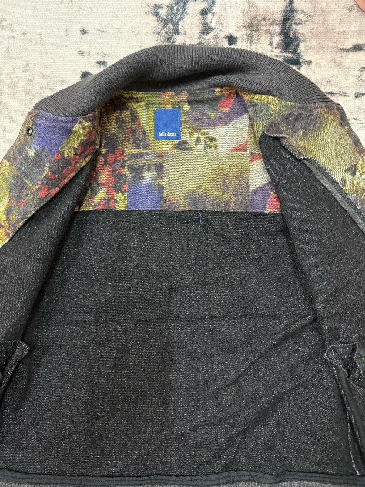 Japanese Brand Betty Smitch Button Snap Bomber Jacket Size XS / US 0-2 / IT 36-38 - 5 Thumbnail