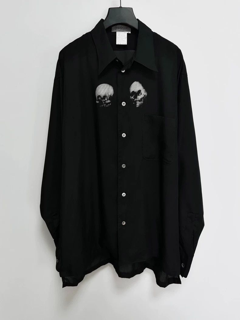 Yohji Yamamoto Yohji Yamamoto 94aw skeleton rayon shirt 2505-Nextarrow Size US M / EU 48-50 / 2 - 1 Thumbnail