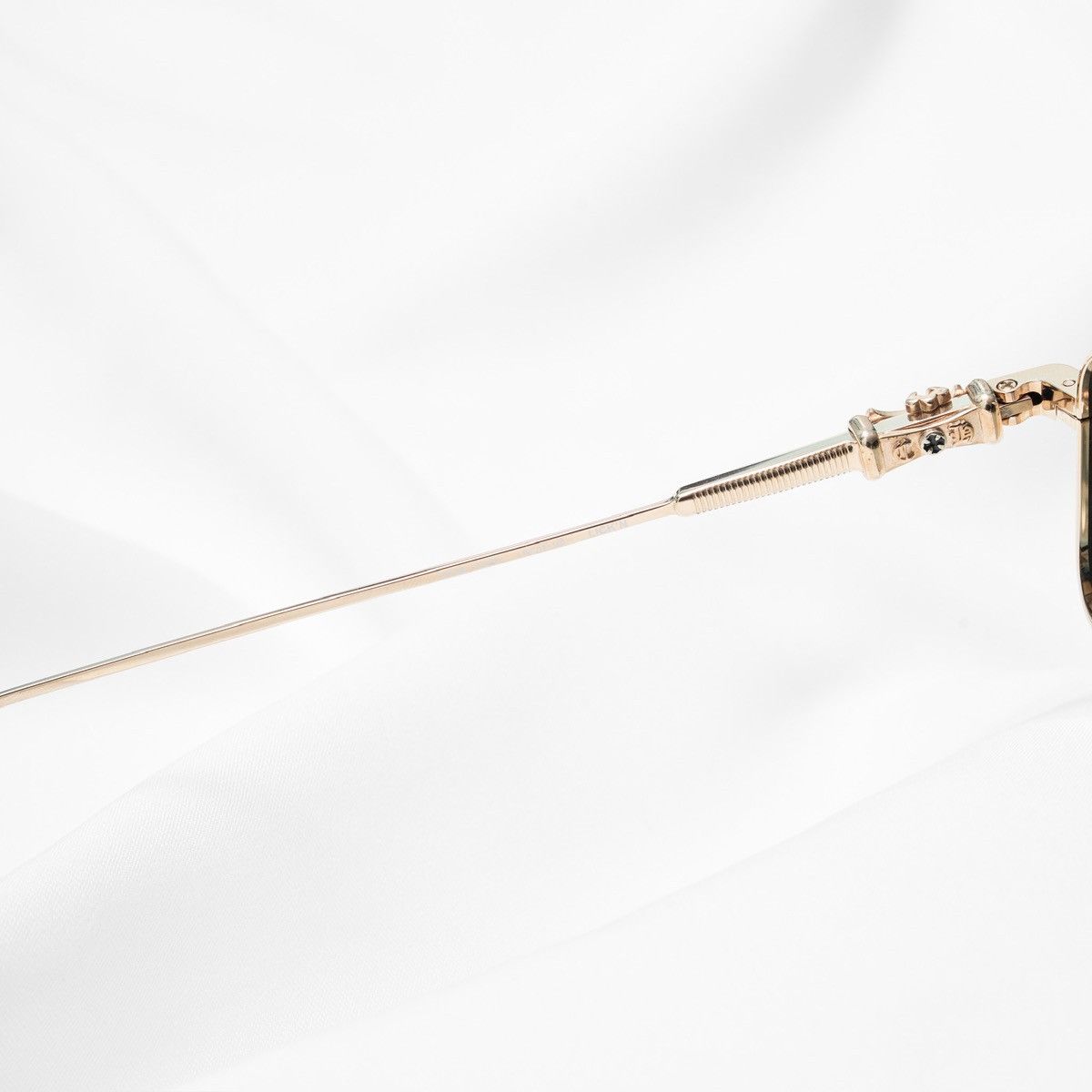 Chrome Hearts CHROME HEARTS LICK'N GOLD PLATED SUNGLASSES Size ONE SIZE - 5 Thumbnail
