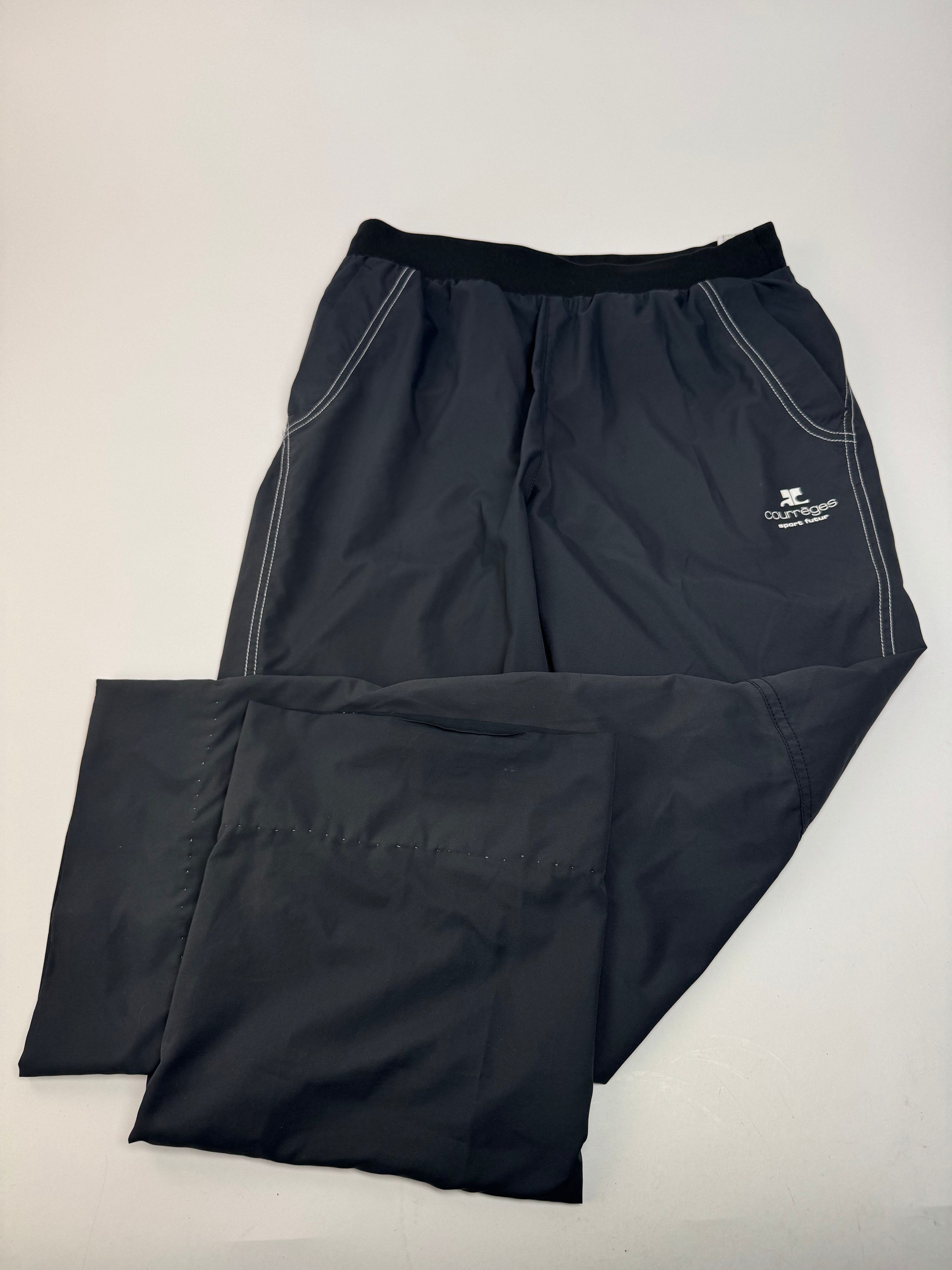 Courreges Vintage Paris Trackpants Black Size 27" / US 4 / IT 40 - 1 Thumbnail