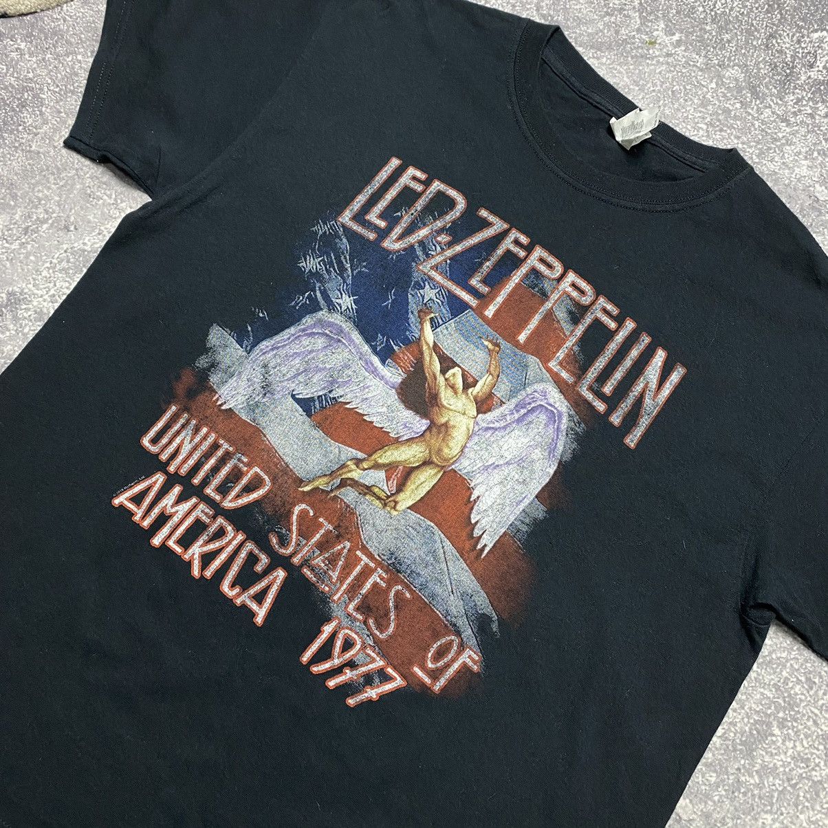 Band Tees Vintage Led Zeppelin United States Of America 00’s tee Size US L / EU 52-54 / 3 - 2 Thumbnail