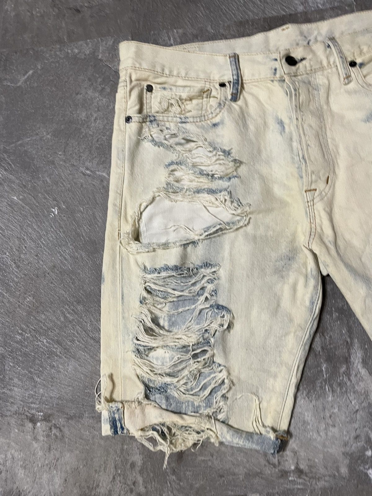 Denim & Supply Ralph Lauren Vintage Distressed Denim & Supply Ralph Lauren Jeans shorts Size US 32 / EU 48 - 3 Thumbnail