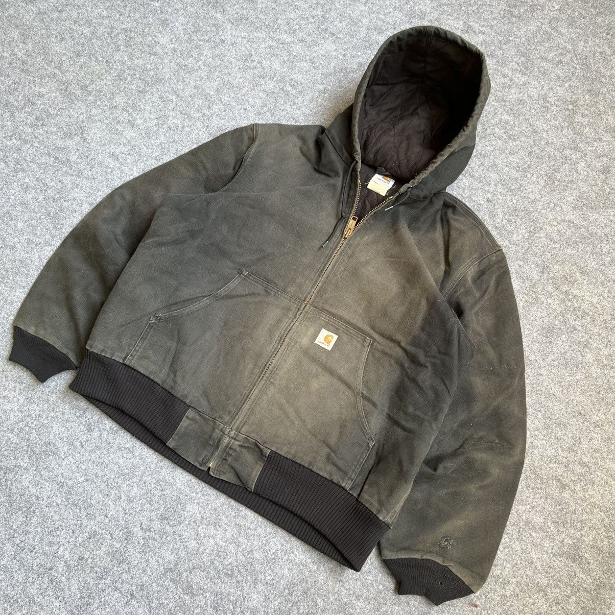 Carhartt × Vintage Vintage Carhartt Active Jacket J140 BLK Size US L / EU 52-54 / 3 - 2 Thumbnail