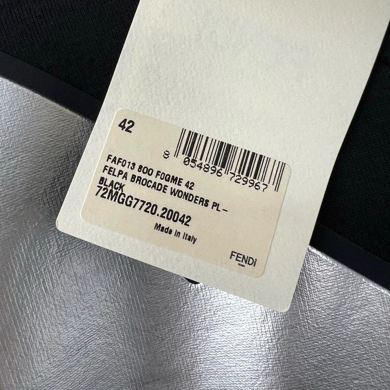 Fendi Fendi Black Monster Pocket Zip Dress Size L / US 10 / IT 46 - 6 Thumbnail