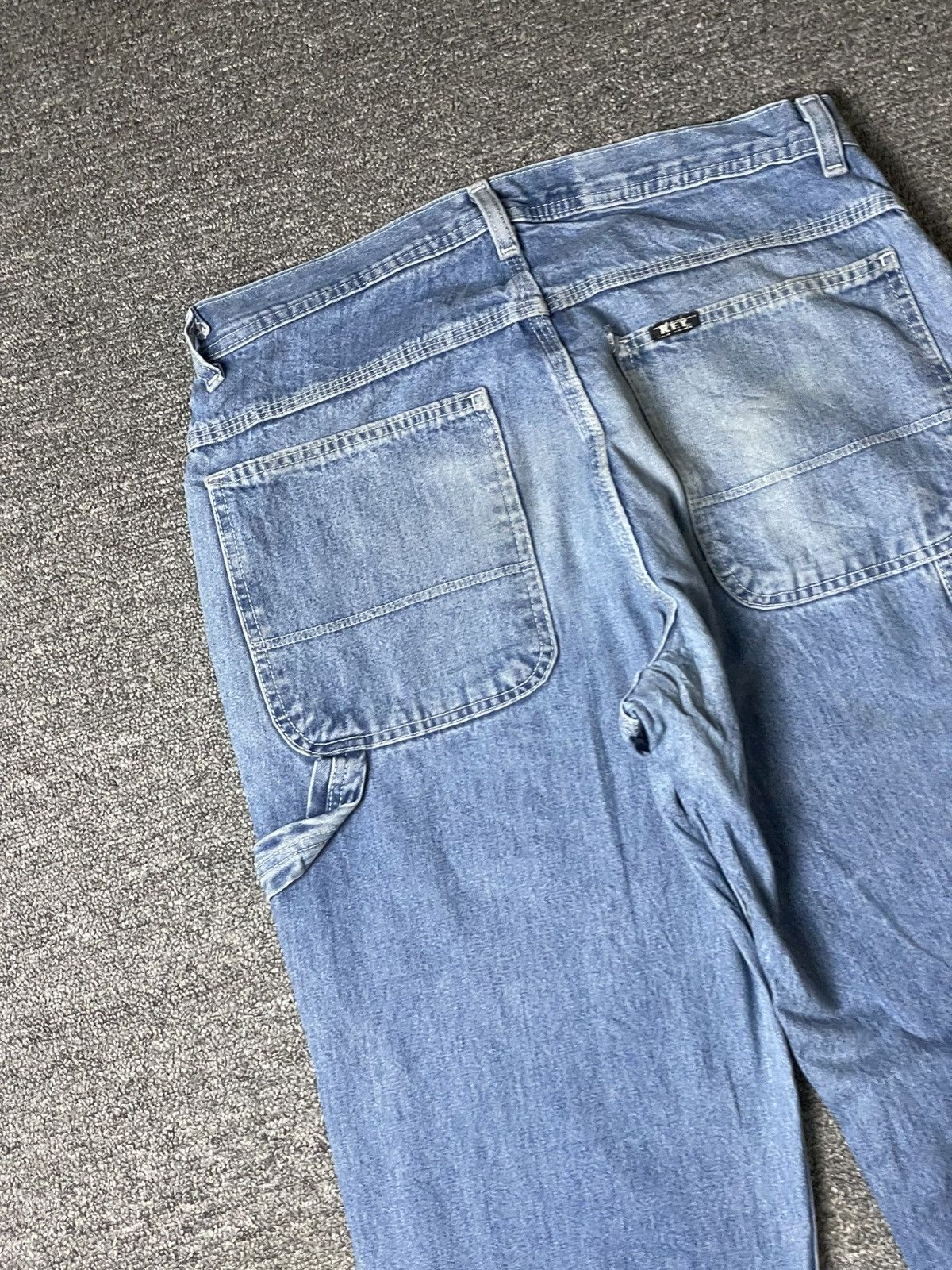 Japanese Brand × Vintage KEY Brand Carpenter Loose Fit Jeans (117) Size US 31 - 10 Thumbnail