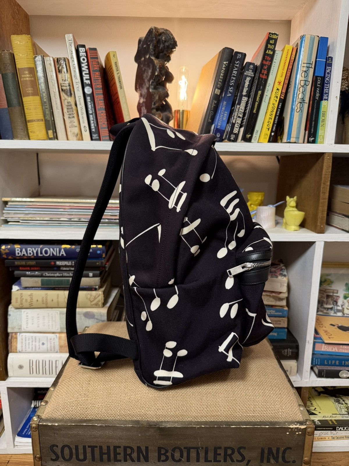 Saint Laurent Paris Saint Laurent City Backpack Music Notes Size ONE SIZE - 2 Thumbnail