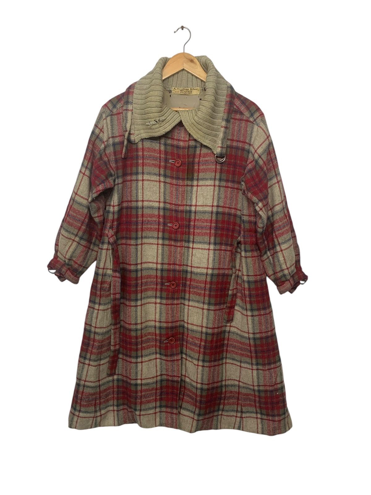 Christian Dior Monsieur × Vintage Rare Vintage Christian Dior Pret-A-Porter Wool Long Jacket Size M / US 6-8 / IT 42-44 - 1 Thumbnail