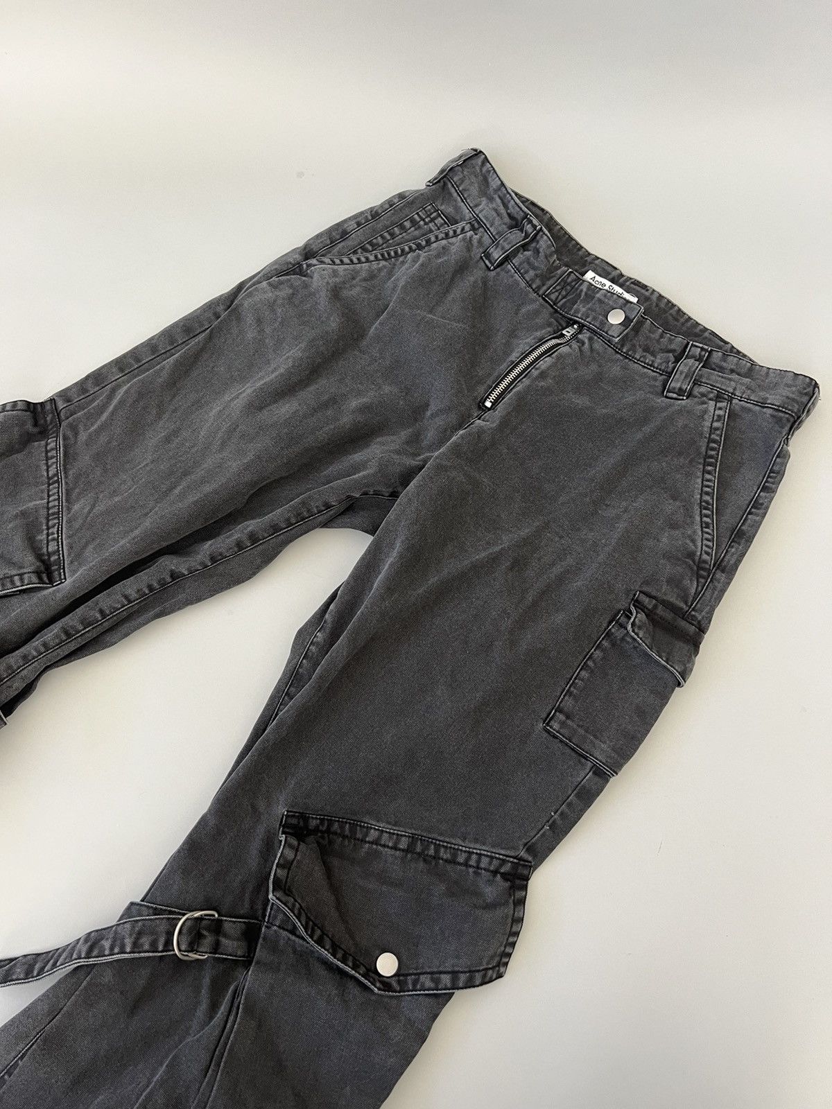 Acne Studios Acne Studios Flared Cargo Pants Size US 34 / EU 50 - 6 Thumbnail