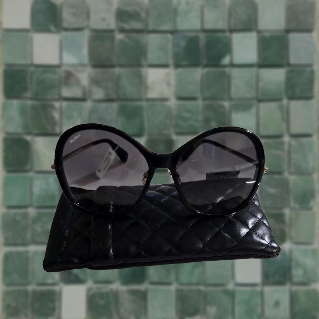 Max Mara NEW Max Mara MM0006/S Oversized Sunglasses in Gold  display picture 2