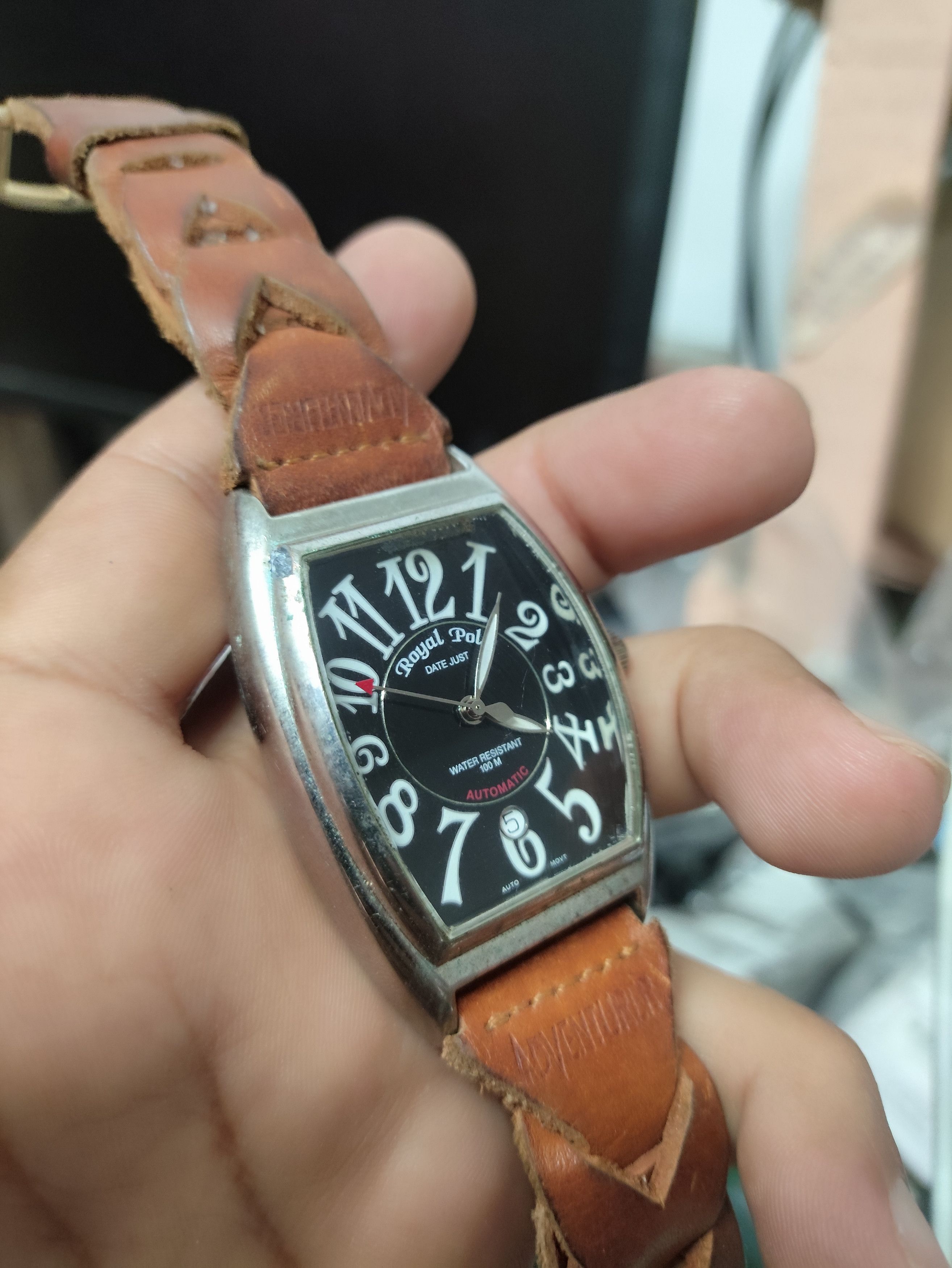 Japanese Brand VINTAGE ROYAL POLO AUTOMATIC WATCH MOVEMENT Size ONE SIZE - 3 Thumbnail
