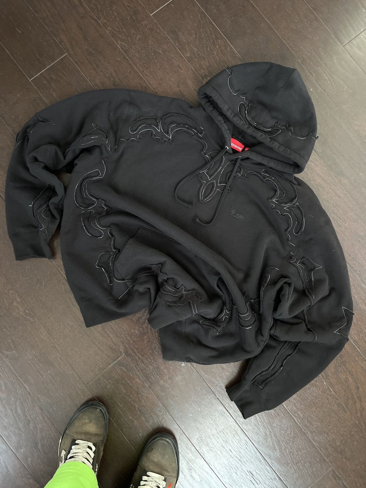 Supreme Western Cut Out Hoodie | Grailed