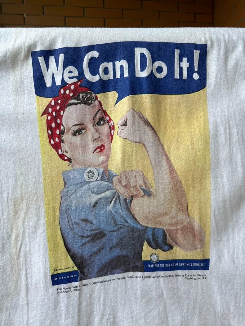 Vintage VintageTee 90s We can do it 2505-Nextarrow Size US XL / EU 56 / 4 - 4 Thumbnail