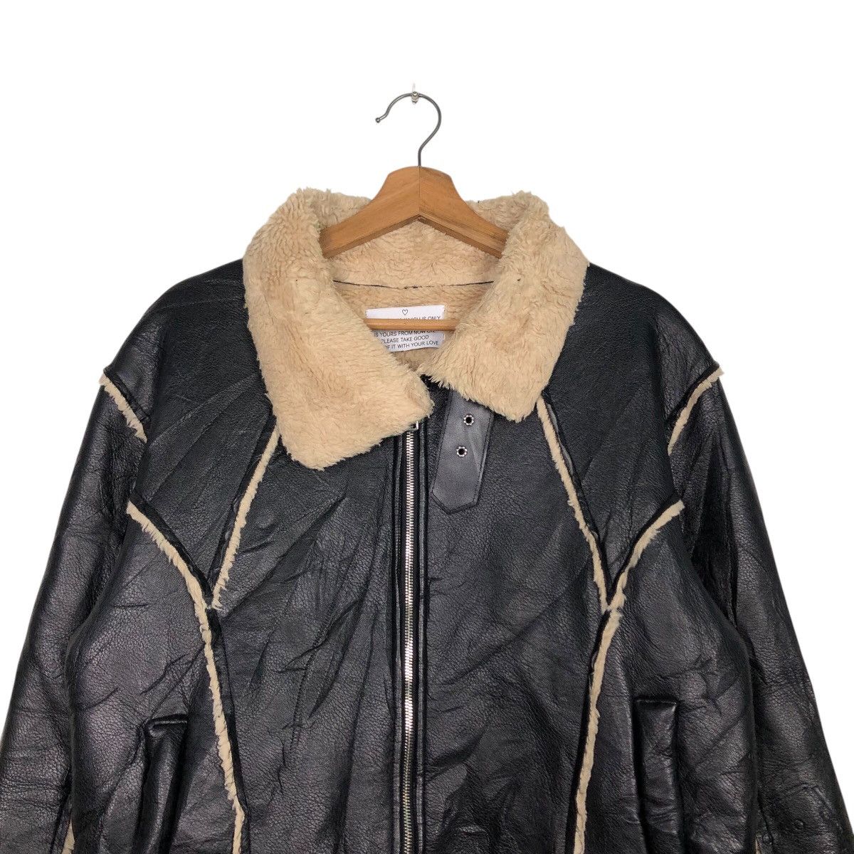 Japanese Brand 📌Vintage Leather Jacket Style Nanda Japan Issey Miyake Size US M / EU 48-50 / 2 - 4 Thumbnail
