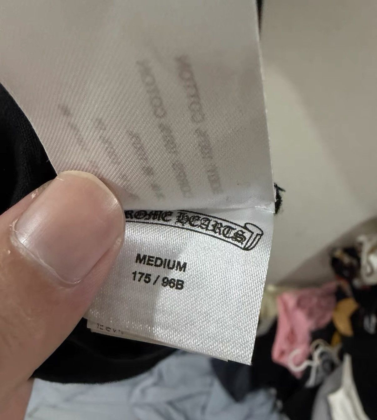 Chrome Hearts Chrome Hearts Neck Slogan Short Sleeve T-shirt Size US M / EU 48-50 / 2 - 4 Thumbnail