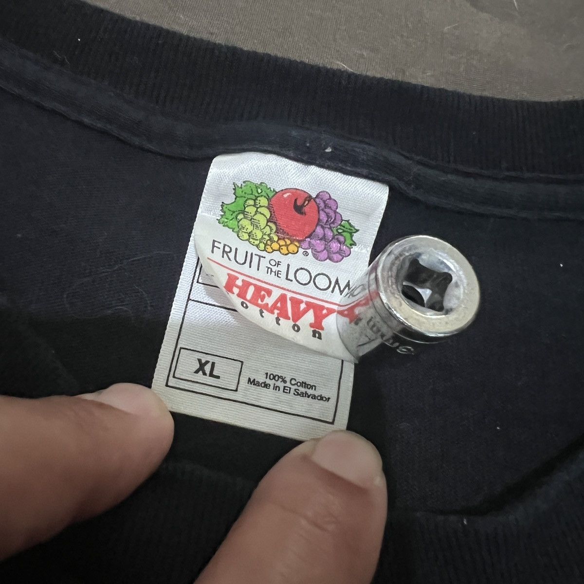 Fruit Of The Loom × Vintage Vintage Y2K Milwaukee Electric Tool Promo Tee XL Size US XL / EU 56 / 4 - 3 Thumbnail