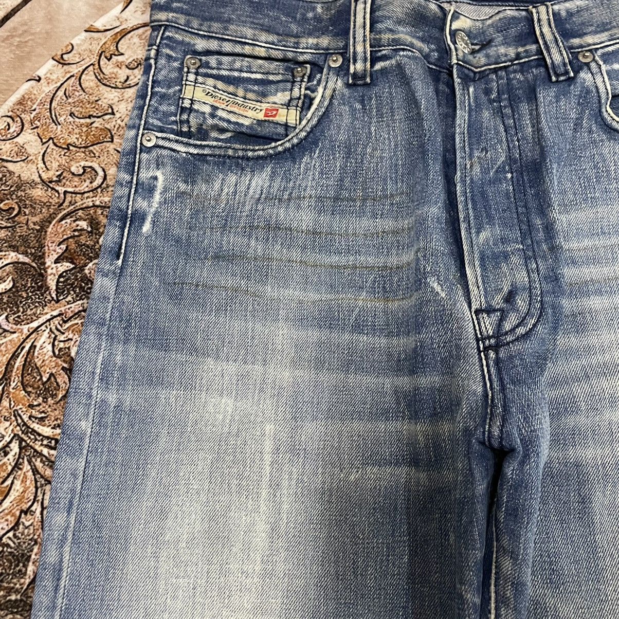 Diesel 🔥Vintage Diesel Industry Stoned Washed Ripped Distress Jeans Size US 32 / EU 48 - 12 Thumbnail