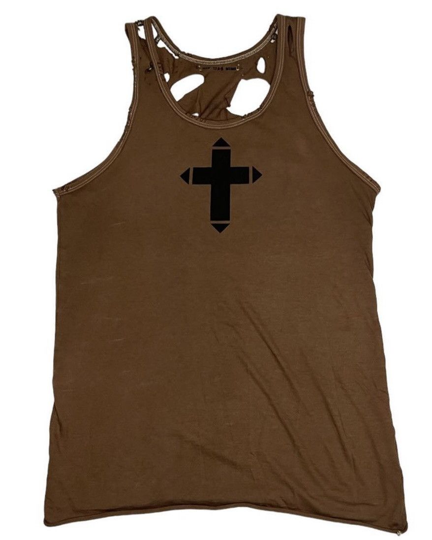image of If Six Was Nine “Mud Max” Tank Top in Brown, Men's (Size Medium)