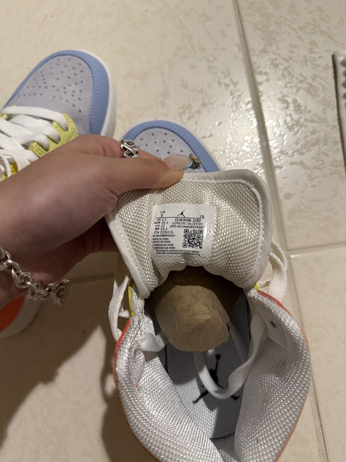 Nike nike womens air jordan 1 mids to my first coach Size US 5 / IT 35 - 6 Thumbnail