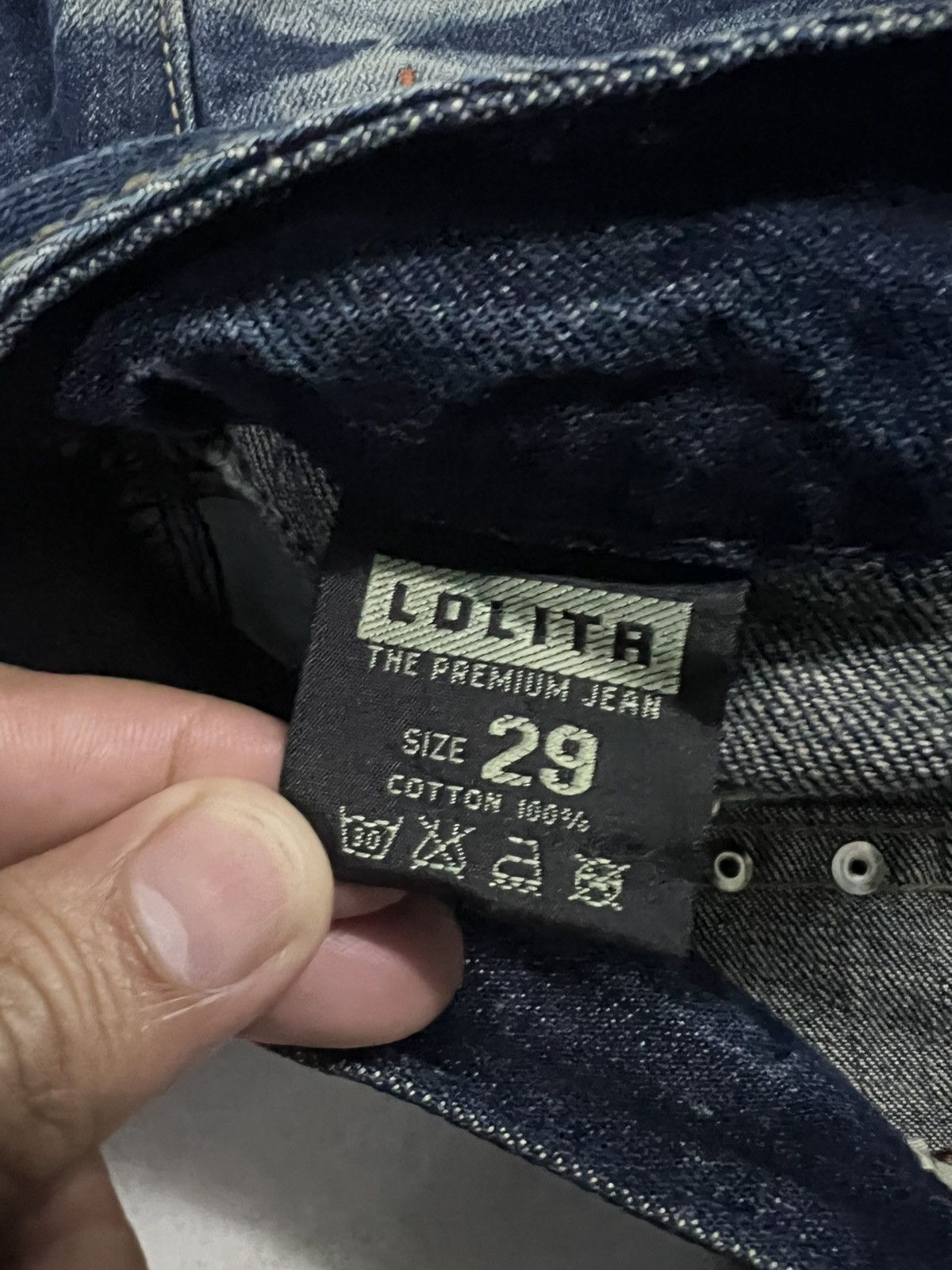 Japanese Brand Lolita By Concert Club Flared Denim Size US 31 - 22 Thumbnail