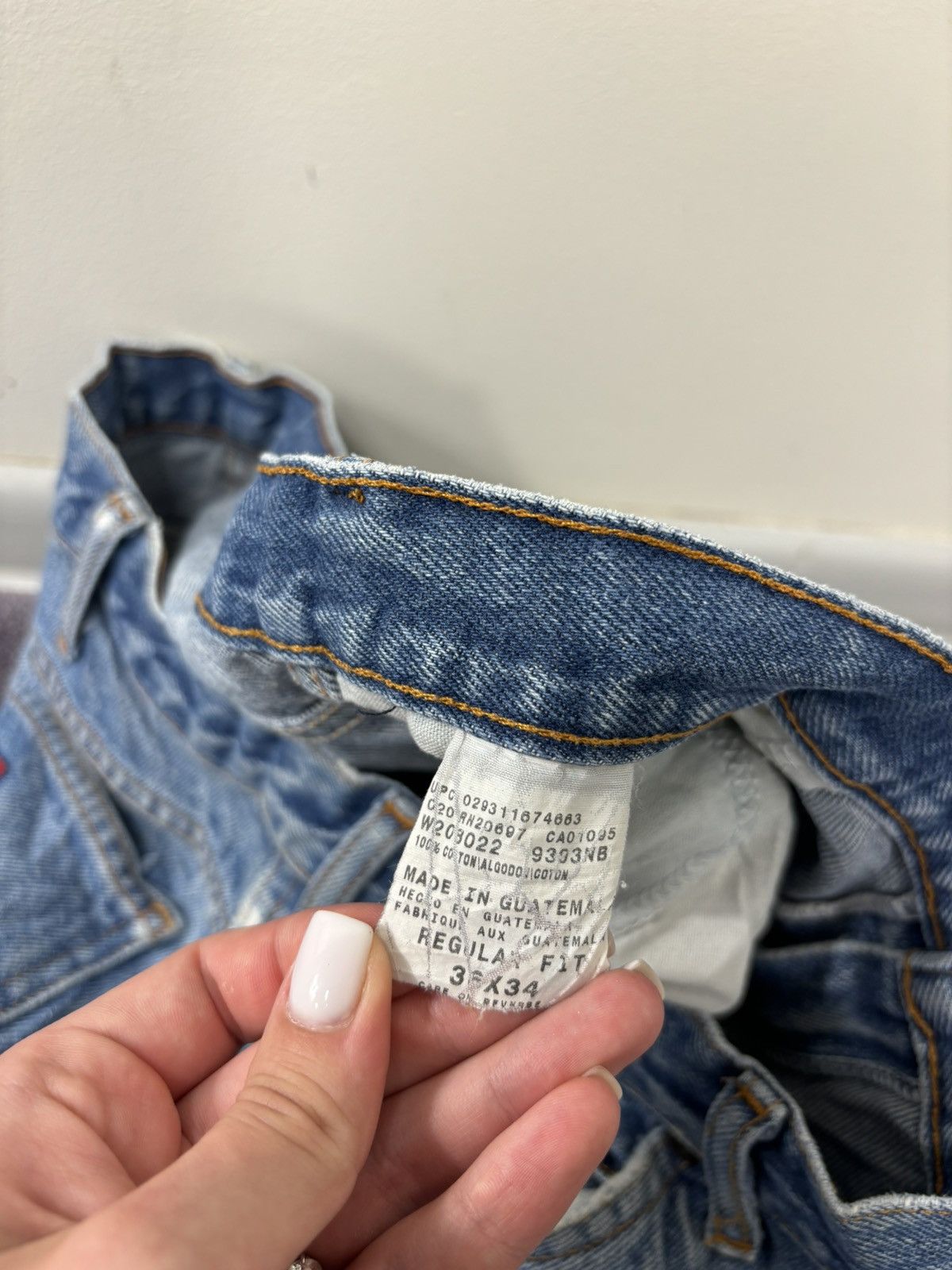 Dickies Vintage Dickies Regular Fit Y2K Faded Blue Work Denim Jeans Size US 36 / EU 52 - 19 Thumbnail