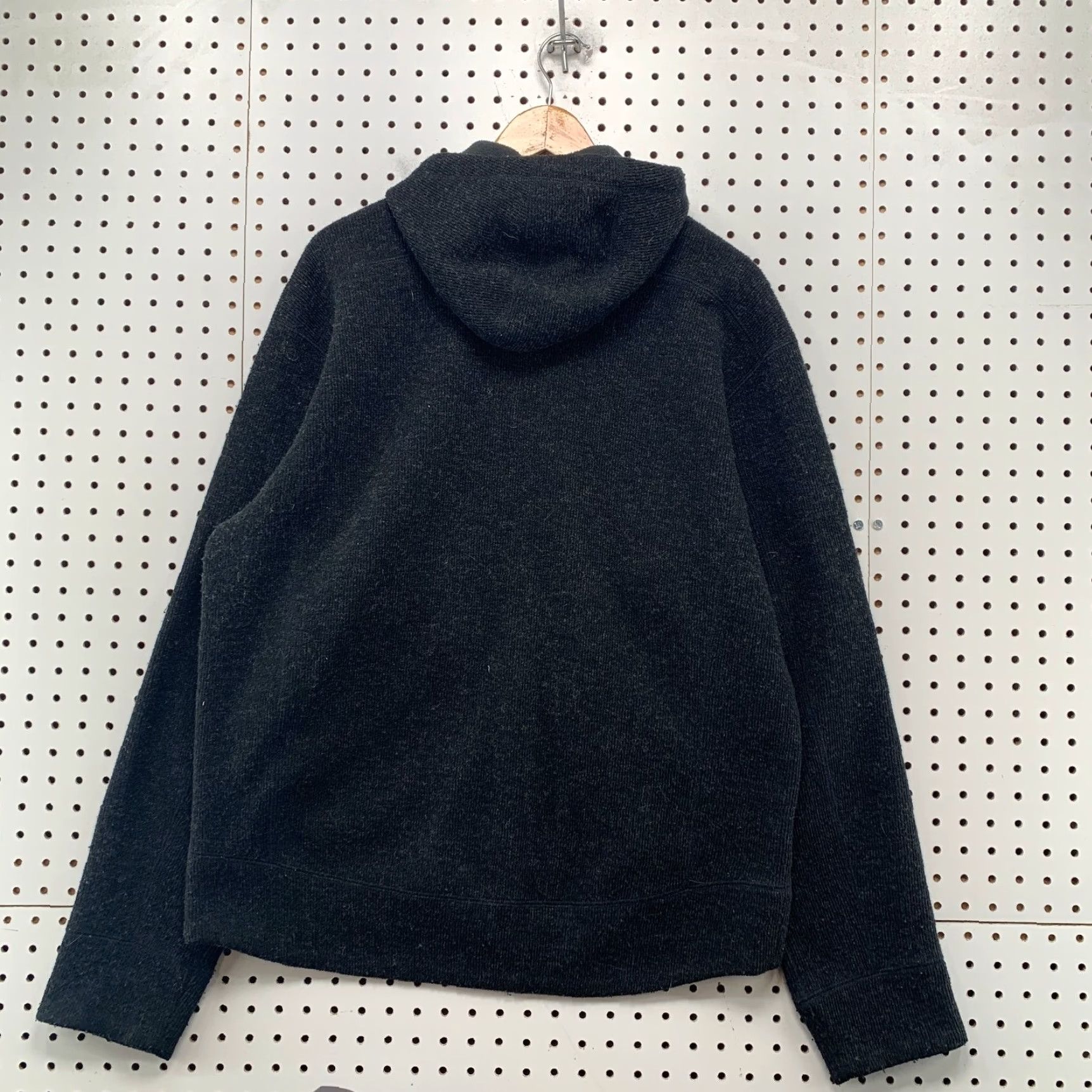 Outdoor Research Outdoor Research Wool Exit Jacket Mens Large Black Heavyweight Fleece Lined Size US L / EU 52-54 / 3 - 2 Thumbnail