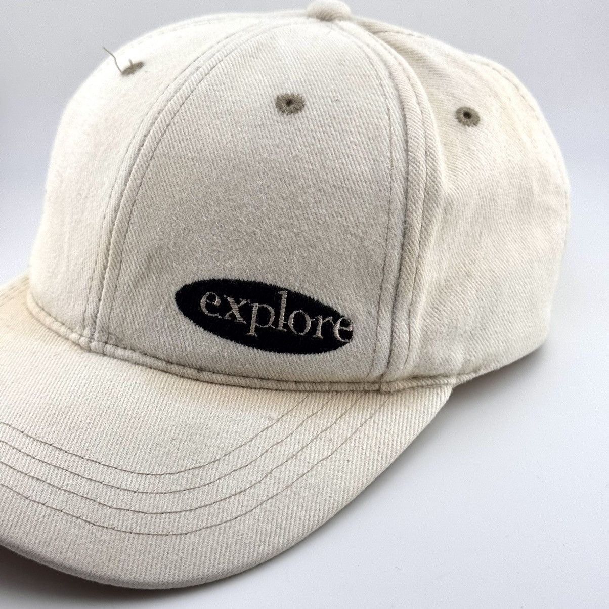 Vintage Vtg Volvo Explore Canada Promo Distressed Strapback Hat Size ONE SIZE - 3 Thumbnail