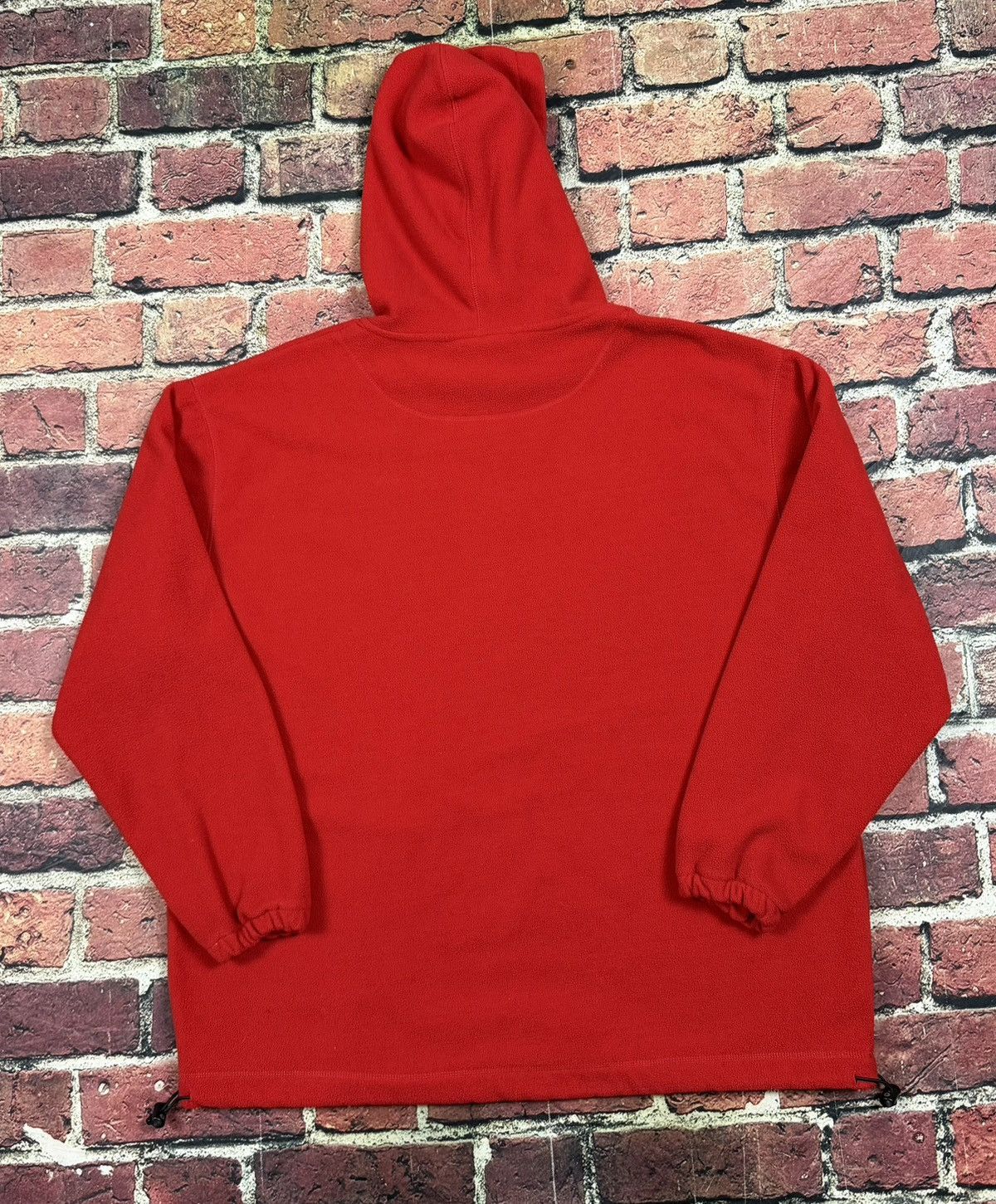 Southpole Vintage Southpole Fleece Hoodie Red Baggy Fit Sweatshirt Y2K Size US XL / EU 56 / 4 - 3 Thumbnail