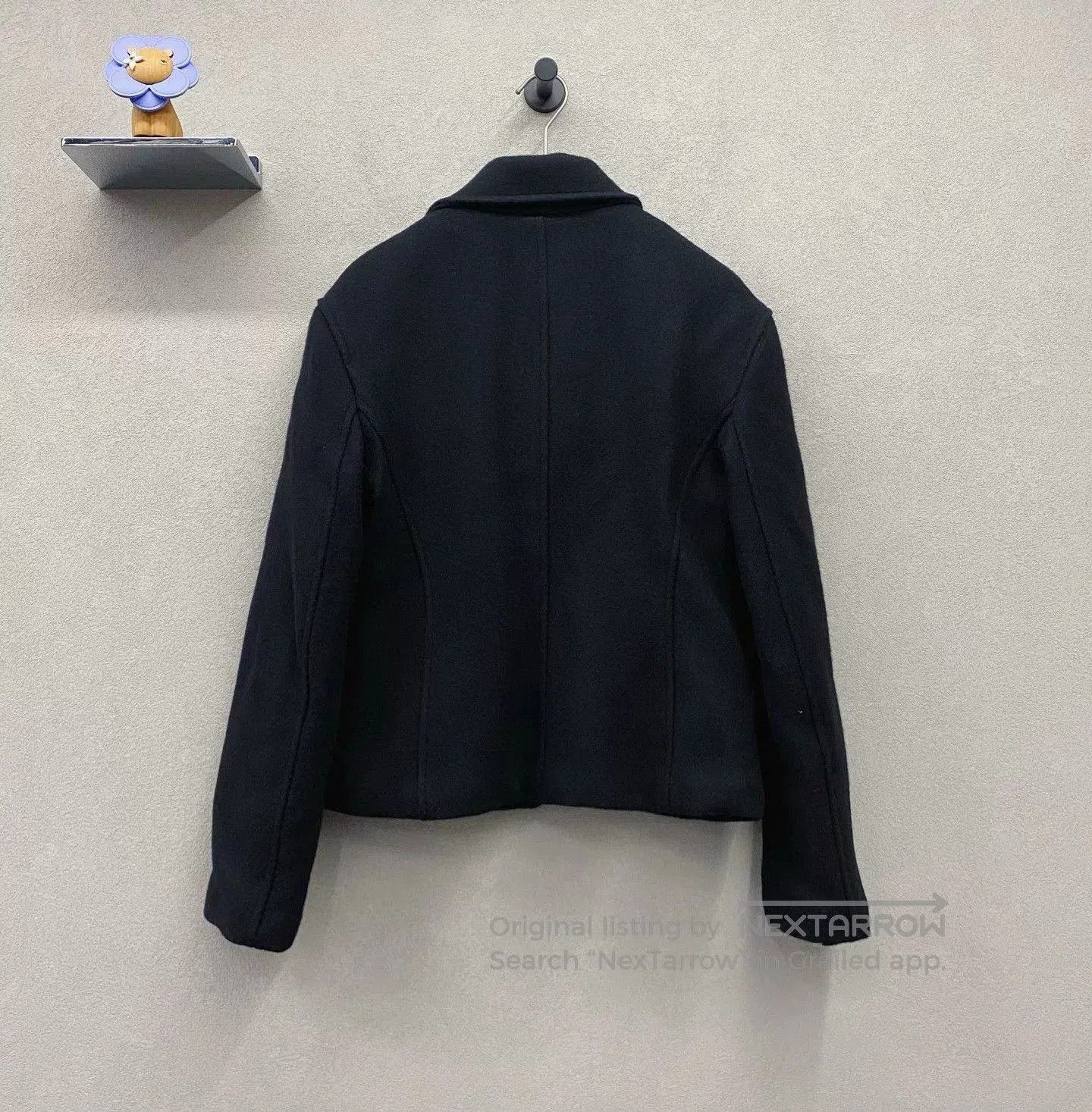 Hermes Hermes Black Irregular Zipper Jacket. Size S / US 4 / IT 40 - 2 Thumbnail