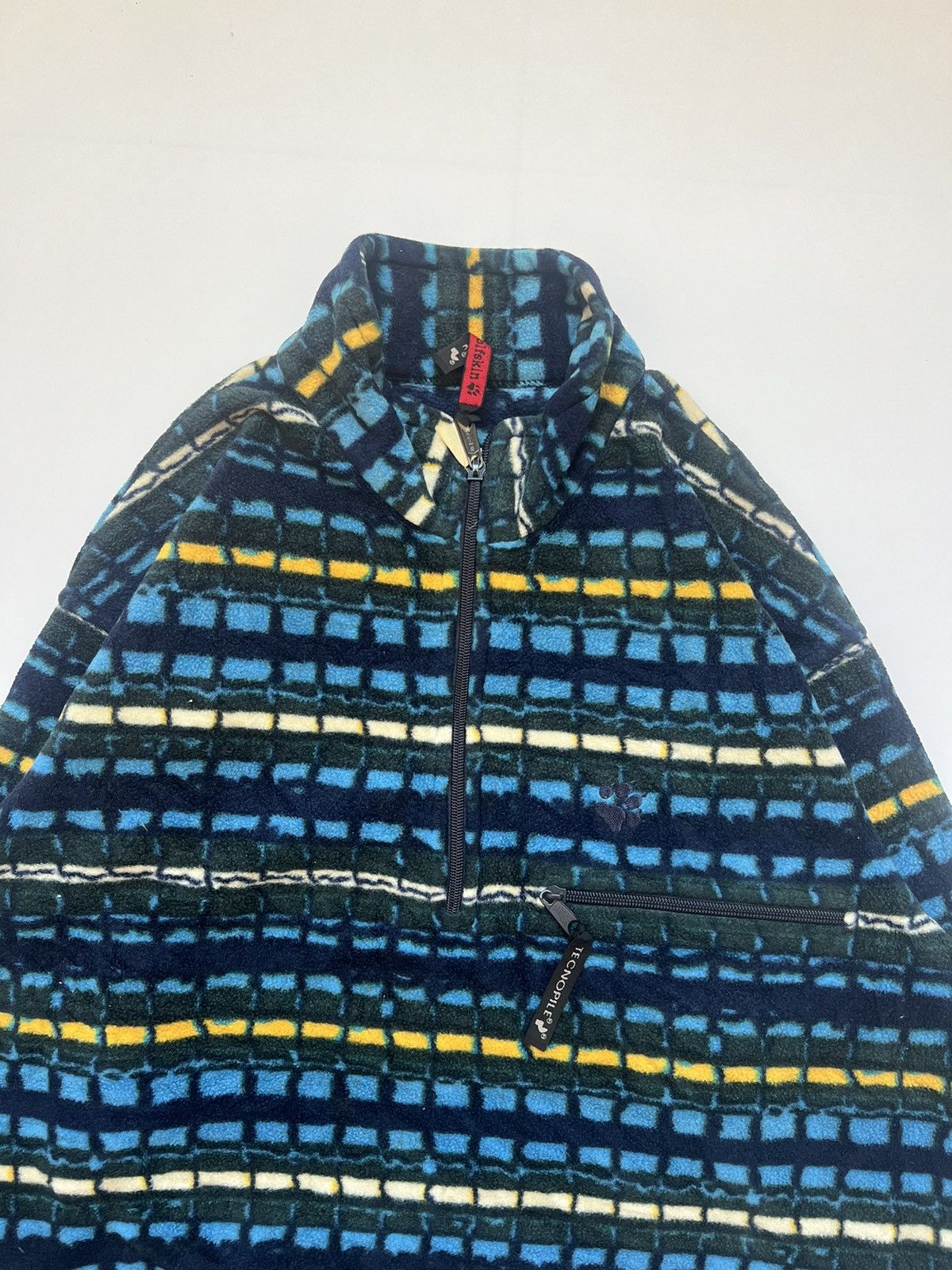 Jack Wolfskin × Japanese Brand Jack Wolfskin Tecnopile Fleece Native Navajo Half Zip Size US S / EU 44-46 / 1 - 5 Thumbnail