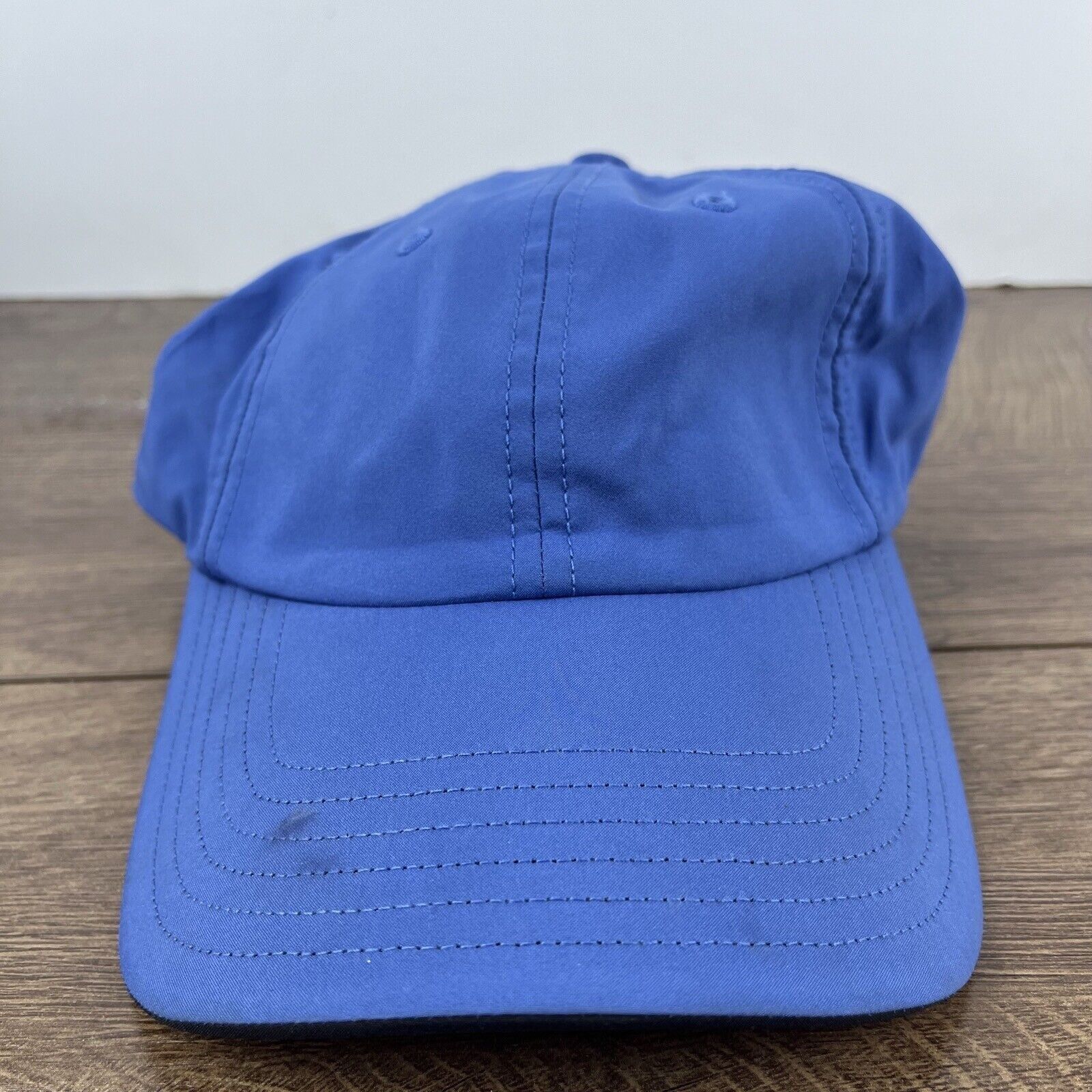 Adidas Adidas Blue Cap Hat Running Hat Blue Adjustable Hat Blue Adu Size ONE SIZE - 2 Thumbnail