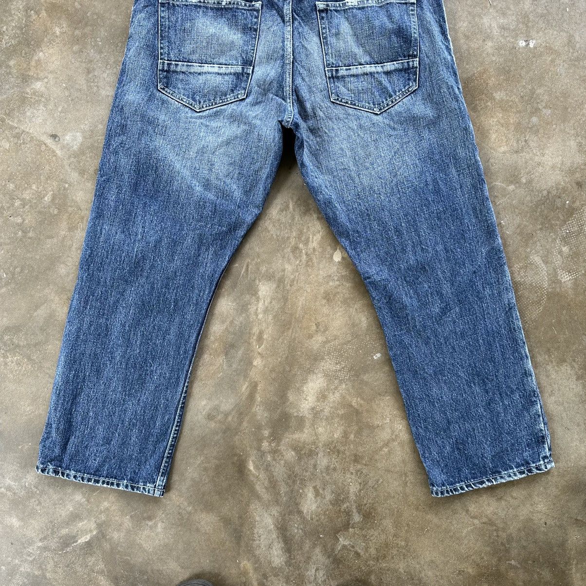 Japanese Brand Vintage Back Number Faded Denim Jean Pant W34 Size US 34 / EU 50 - 11 Thumbnail