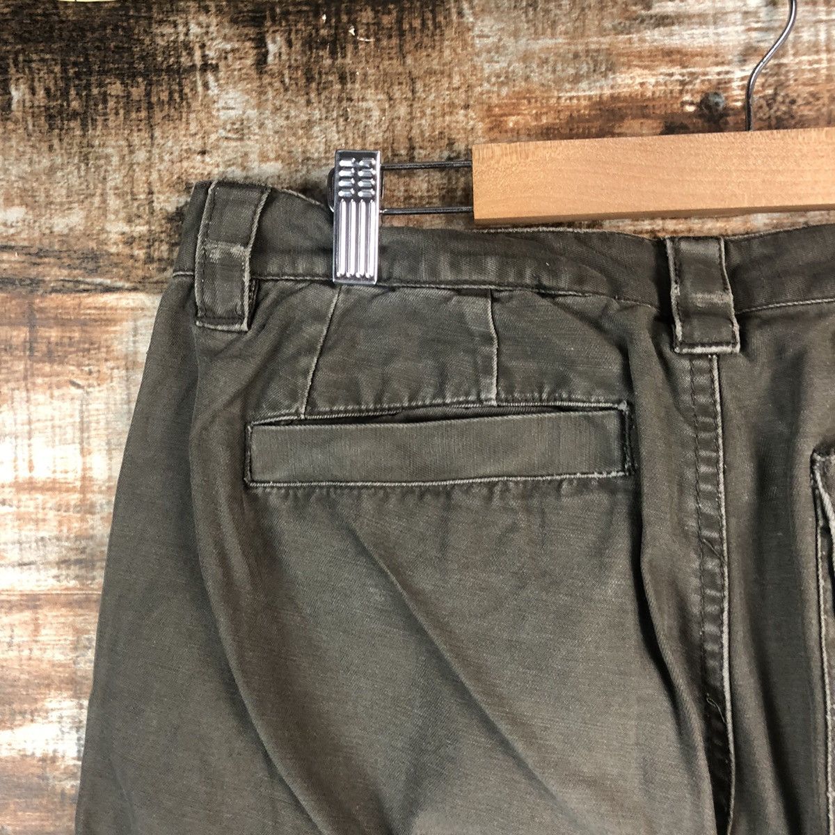 Japanese Brand × Oshkosh DL Oshkosh Green Cargo Multipocket Pants #C670 Size US 30 / EU 46 - 14 Thumbnail