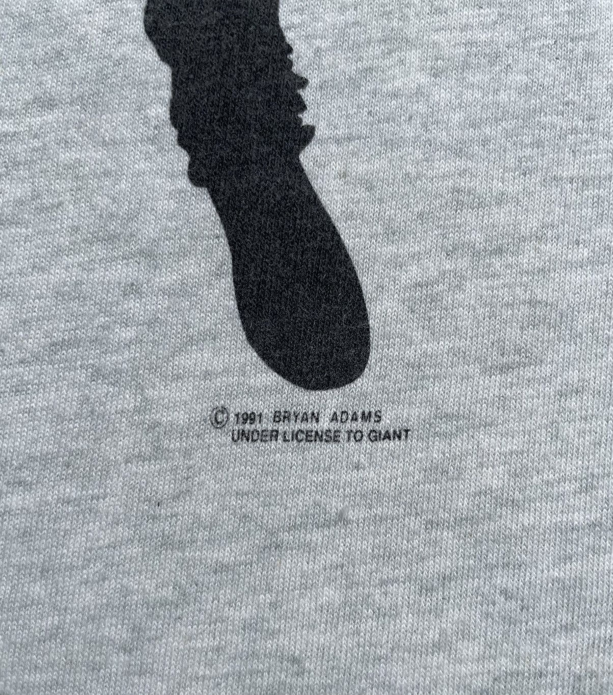 Band Tees RARE🔥 Vintage 90s BRYAN ADAMS Under License To Giant Size US L / EU 52-54 / 3 - 3 Thumbnail