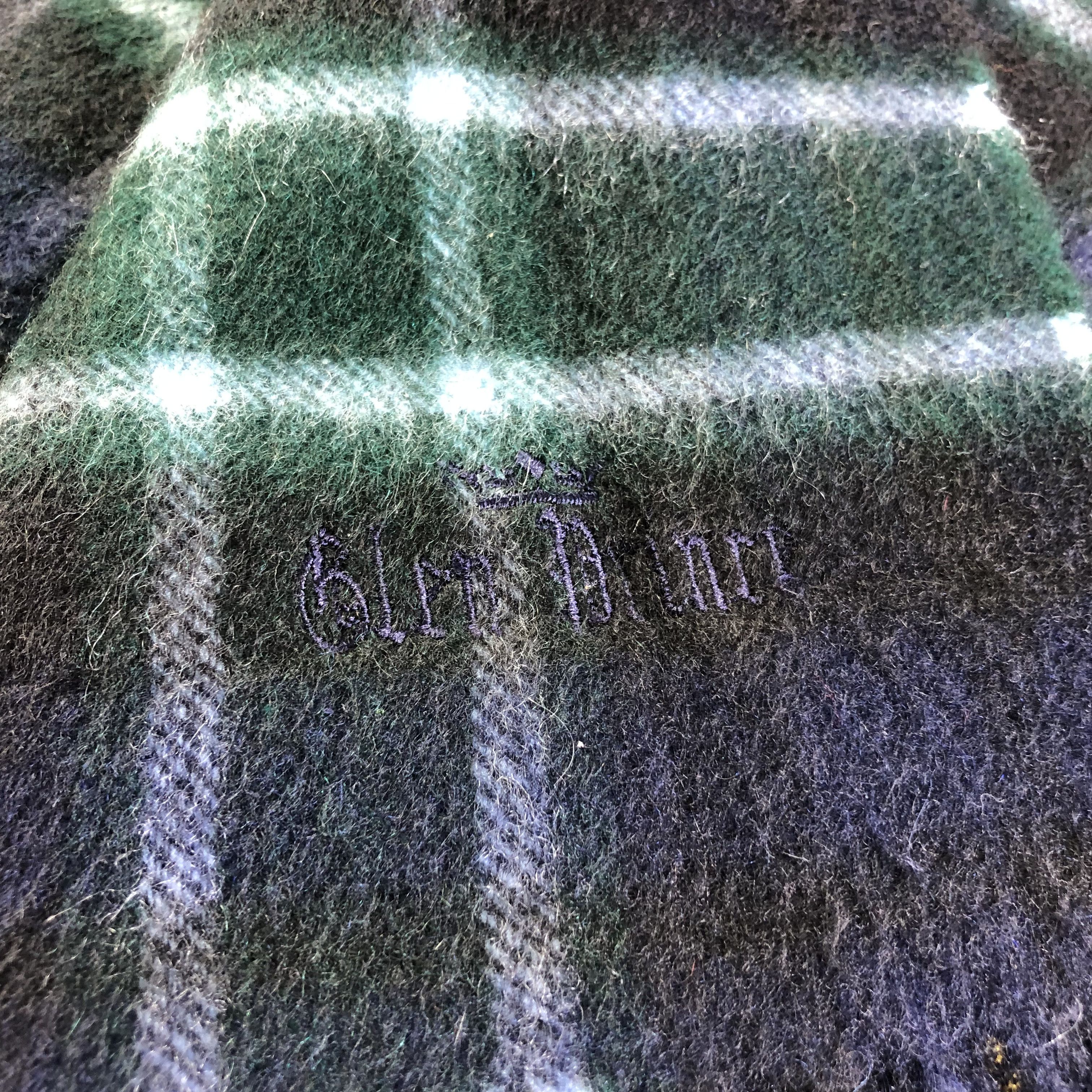 Vintage Glen Prince Tartan Cashmere Scarf Muffler V1797 Size ONE SIZE - 5 Thumbnail