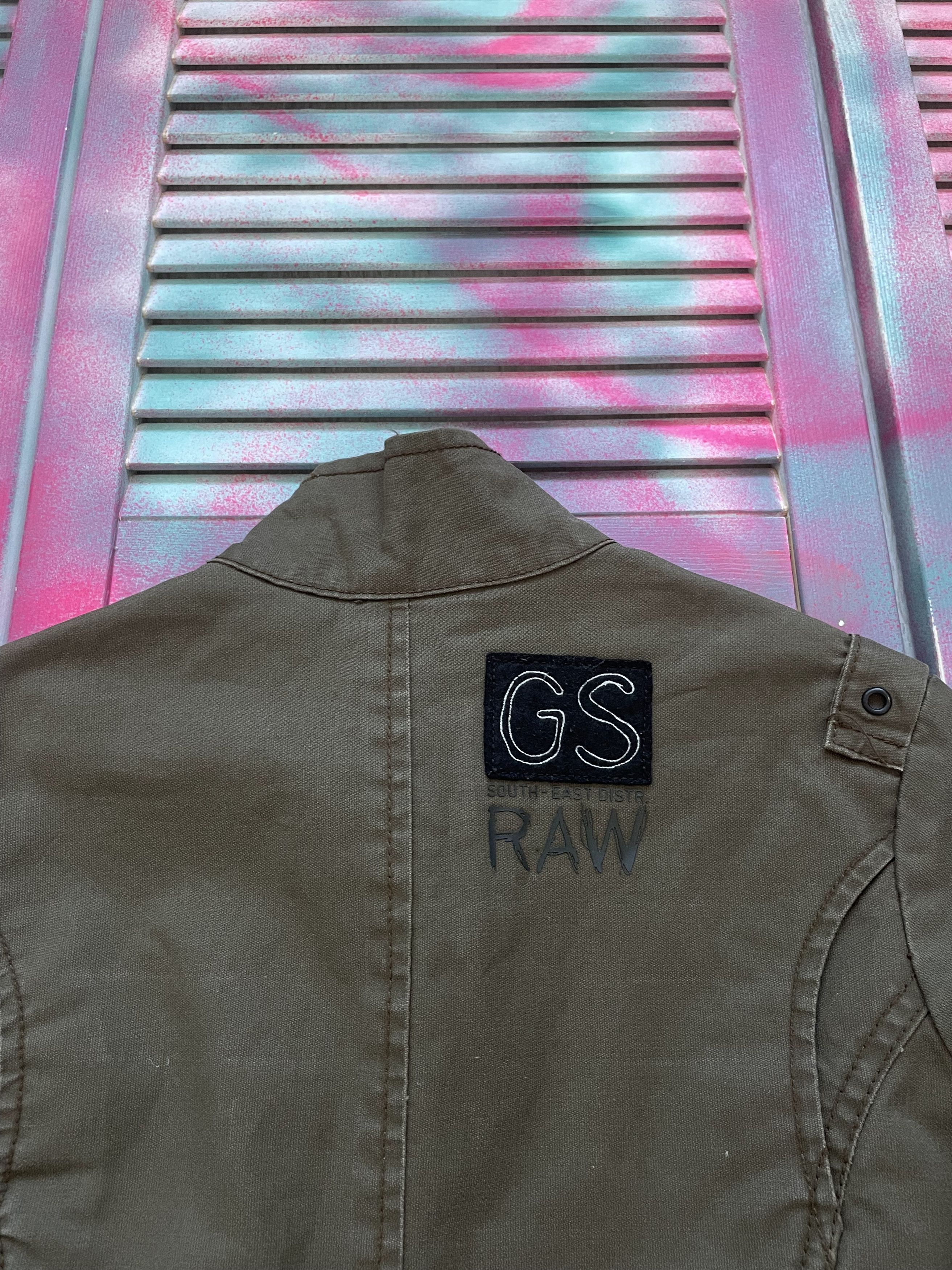 G-Star Vintage G-Star Raw Biker Style Women's Jacket Streetwear Size L / US 10 / IT 46 - 13 Thumbnail