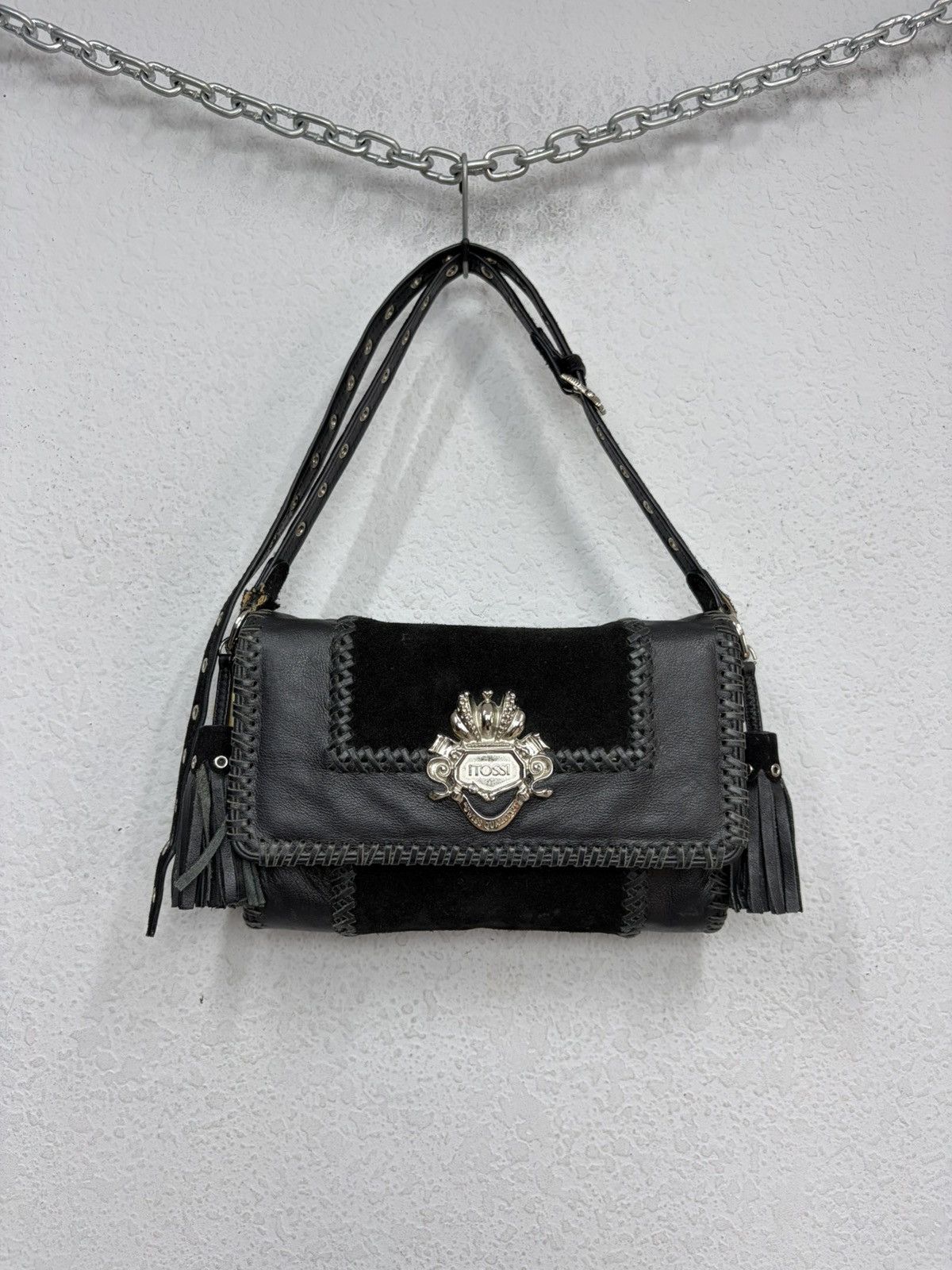 If Six Was Nine KMRii Style Archive Leather Shoulder Bag Punk Boho Y2K Size ONE SIZE - 8 Thumbnail