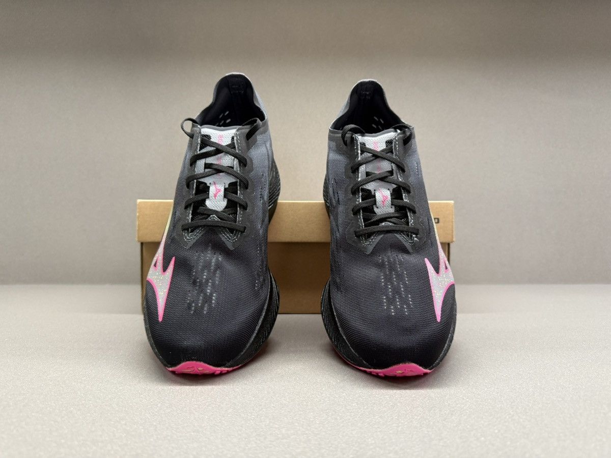 Mizuno Mizuno Wave Rebellion Pro 2 Black Silver Pink Tetra Size US 9.5 / EU 42-43 - 5 Thumbnail